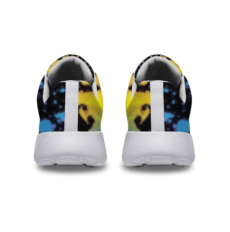 Amazon.com | Paint Splatter Shoes,Womens Mens Neon Tennis